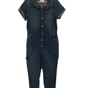 Celebrity Pink Dark Blue Jumpsuit